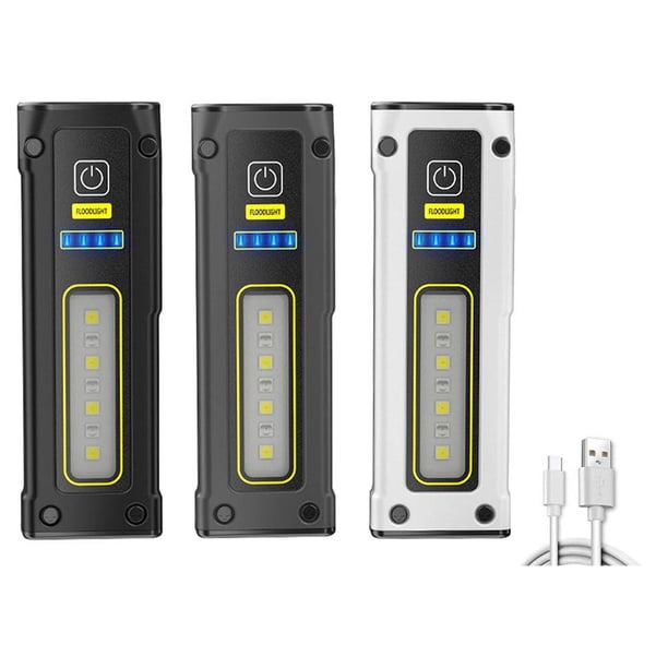 Lámpara LED COB para acampar Linterna de mano multifuncional para equipos al aire libre (B)