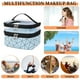 thumbnail image 5 of Bolsa de maquillaje Estuche de viaje de doble capa Organizador de maquillaje Neceser, 5 of 5