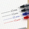 thumbnail image 3 of Pilot Rollerball Pens, BXC V5 V7 Hi-Tecpoint Refillable Cartridge System Liquid Ink 0.5mm 0.7mm Tip Rolling Ball Gel Pen, 3 of 5
