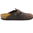 thumbnail image 4 of Zueco Birkenstock Boston Unisex de piel engrasada Habana 43EU, 4 of 5