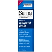 Sarna Eczema Relief Anti-Itch Hydrocortisone, Whipped Foam, 1.7 oz