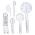 thumbnail image 4 of Hytrove Plastic Angle Protractor Transparent 6Pcs 12.6X5.1In, 4 of 8