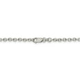 thumbnail image 3 of 925 Sterling Silver 2.75mm Cable Chain; 18 inch; Lobster Clasp; for Adults and Teens; for Women and Men, 3 of 5