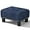 Navy Blue, variant on Foot Stool Ottoman, Small Ottoman Foot Rest with Legs, Rectangle Foolstool Ottomans for Couch, Ottoman Foot Stools for Living Room Entryway (Navy Blue)