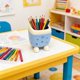 thumbnail image 1 of Cute Cartoons Pen Holders Student Desktop Stationery Organizer Uncomplicated Office Storage Box Desktop Decor, 1 of 6