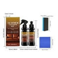 thumbnail image 3 of Limpiador y Acondicionador de Cuero, Kit de Cuidado y Detallado para Cuero, Protección Contra Grietas y Decoloración de Muebles, 120 Ml, 3 of 6