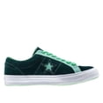 thumbnail image 4 of Converse One Star Green WWhite Splicing Bag con soporte sexual Zapatillas de tabla de caña baja unisex, color verde, 4 of 5