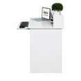 OneSpace Essential Computer Desk Hutch with PullOut Keyboard