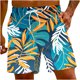 thumbnail image 1 of Puntoco Pantalones Cortos De Playa Para Hombre, Pantalones Cortos Estampados Con Bolsillo Con Cordón, Amarillo Xxxxl, Pantalones Cortos Hombre, 1 of 5