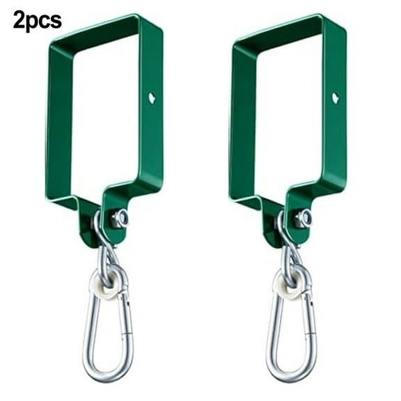 Green Metal Swing Set Accessories 5.78 x 3.8 in: Perfect for Backyard Fun!
