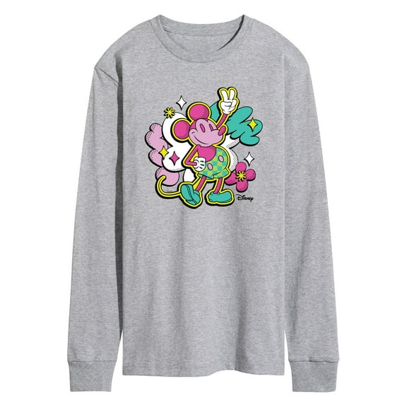 Disney - Mickey Street Pop - Men's Long Sleeve T-Shirt