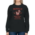 thumbnail image 2 of Monte Carlo Cocktail Design Women's Sweatshirt, 2 of 3