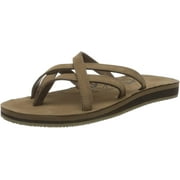 Teva Women's W Olowahu Leather-W 7 Bison
