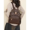 thumbnail image 6 of PRIYAL Laptop Backpack Light Brown Leather Computer Backpack for Travel Work Backpacks Large Capacity Business Back Pack, 6 of 8