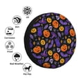 thumbnail image 5 of Spare Tire Cover, hat bat halloween pumpkins Wheel Cover Tire Covers for Trailers Car Truck Camper Universal Tire Covering Fits Diameter 16 inch, 5 of 7