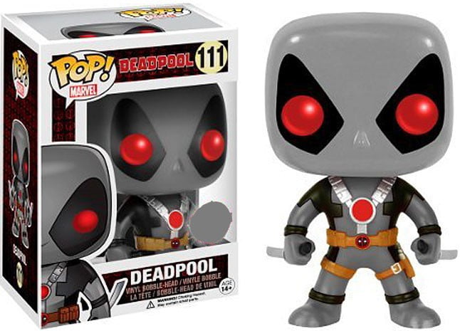 Marvel Schwarzlicht Deadpool SE Funko POP Bobble-Head 801 mit Protector