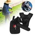 thumbnail image 4 of Adjustable Double Shoulder Strap, Durable Material, Fits Trimmers, Brush Saw, Chainsaw, Brush Cutter for Enhanced Comfort (Black), 4 of 8