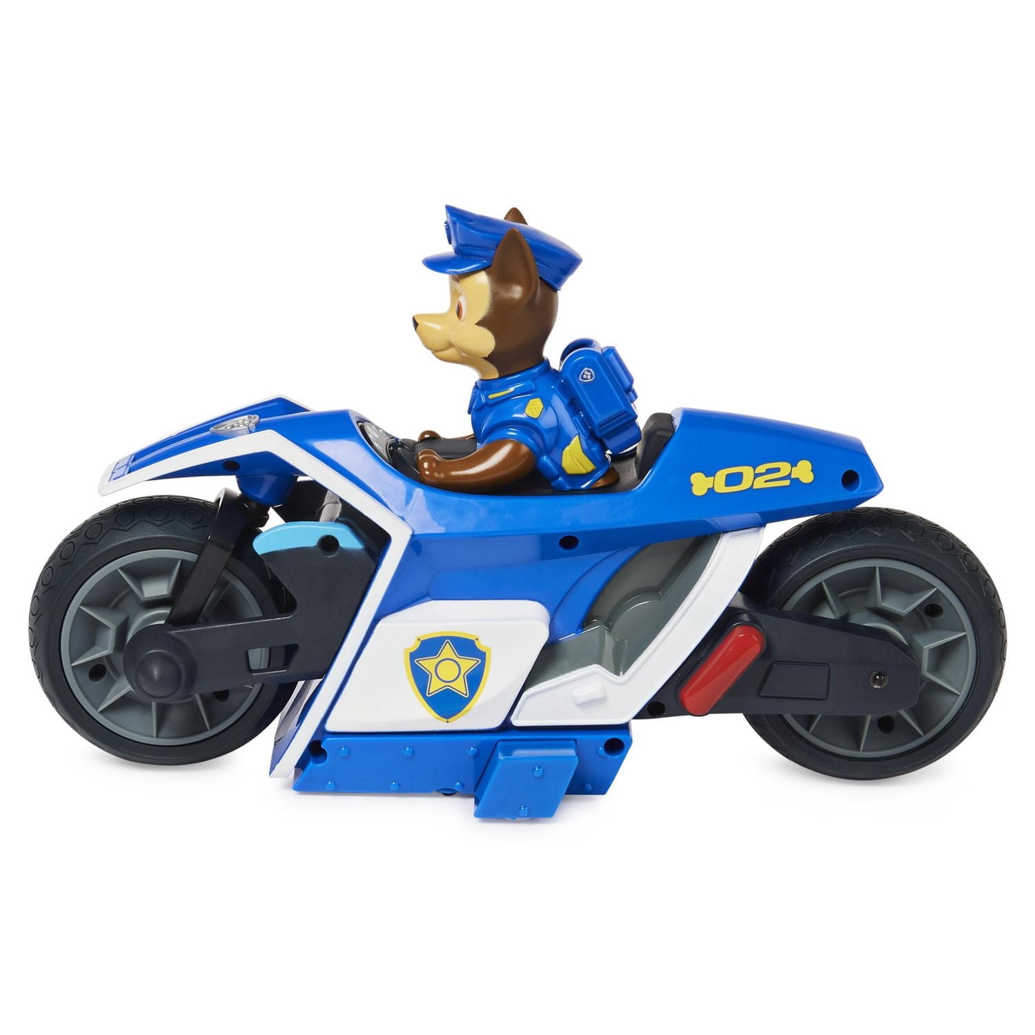 PAW Patrol, Chase RC Movie Motorcycle, Remote Control Car Kids Toys for Ages 3 and up