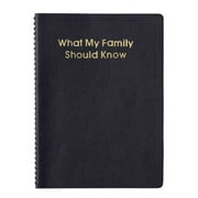Trenton Gifts What My Family Should Know Records Book, Estate Planning Notebook