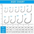 thumbnail image 2 of Circle Hooks Saltwater Fishing Hooks 100Pcs,High Carbon Steel in-line Circle Hook Straight Eye Octopus Hook for Freshwater Saltwater, 2 of 4