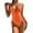 Orange, variant on KDFJPTH Women's One Piece Swimsuits Hot Pink Swimming L