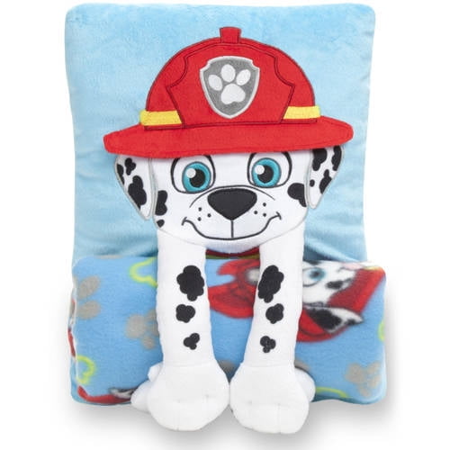 Paw Patrol Chase Pillow Buddy with Blanket - Walmart.com - Walmart.com