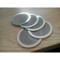 WHAMVOX Stainless Steel Coffee Filter for Home Use Reusable and Paperless with Double Layer Mesh 61.5x0.15mm