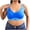 Light Blue-bras for women, variant on Hfnxid Womens Plus Size Sport Bra Comfortable No Underwire Bralettes Full Coverage Everyday Bralette Comfy Seamless Bra