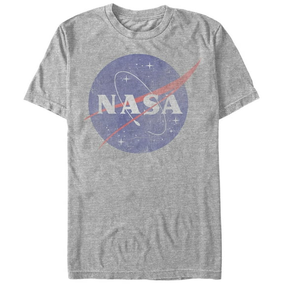 Men's NASA Logo Graphic Tee Athletic Heather X Large