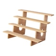 thumbnail image 5 of Colaxi Wooden Display Riser Stand Cupcake Stand Multifunctional Step Ladder Spice Rack Wood Display Riser Shelf for Figure Cosmetic, 5 of 10