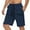 Navy, variant on Fgnfyis Men's Spring and Summer Fashion Woven Overalls Breathable Shorts Sports Pants Men's Shorts Grey S