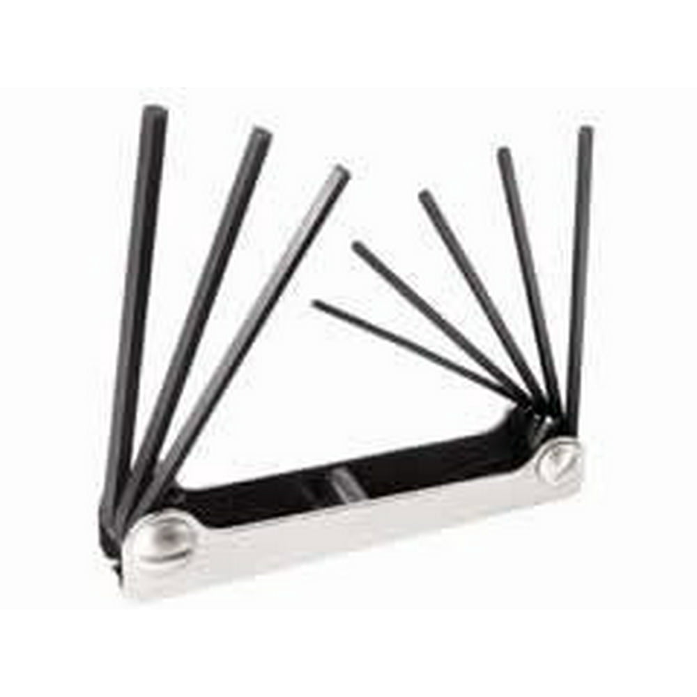 Klein Tools 70583 51/4Inch Folding HexKey Set with 8Inch Sizes