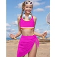 thumbnail image 4 of Conjunto de Bañador Minggo para Niñas Adolescentes Bikini de Cintura Alta 8-15 Años, 4 of 7