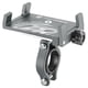 thumbnail image 1 of Soporte para teléfono de bicicleta MTB Soporte de manillar de scooter de aluminio (gris), 1 of 9