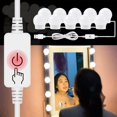 thumbnail image 3 of LED 6 10 14Bulbs Makeup Mirror Light Bulb Lights Stepless Dimmable USB Wall Lamp Kit for Dressing Table ,Widely Use, 3 of 7