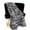 Metal, variant on Plutus Silver Wild Rabbit Faux Fur Luxury Throw Blanket