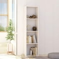 thumbnail image 2 of vidaXL Book Cabinet Minimalist Chipboard Rack Stand Organizer Multi Colours, 2 of 30