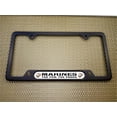 thumbnail image 4 of [Officially Licensed USMC Product] - USA Patriotic Anodized Aluminum Thin Top | Narrow Top Car License Plate Frame with U.S. Marines The Few The Proud Insert with Free caps - Black, 4 of 7