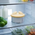 thumbnail image 4 of Pet Food Can Lids,Silicone Food Can Cover,soft Flexible Universal Sealing Design(Universal Size, Fit 3 Standard Size Food Cans),Yellow, 4 of 9