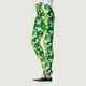 thumbnail image 4 of Gibobby Leggings Termicos Paddystripes Good Luck para mujer, pantalones Verdes, mallas estampadas, pantalones de yoga, correr, Pilates, gimnasio(Verde, XL), 4 of 5