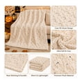 thumbnail image 5 of Halloween Embroidered Faux Fur Throw,Cozy Warm Fall Decorative Blanket for Couch Sofa Bed,Soft Plush Seasonal Home Accent,39.37"x27.55", 5 of 8