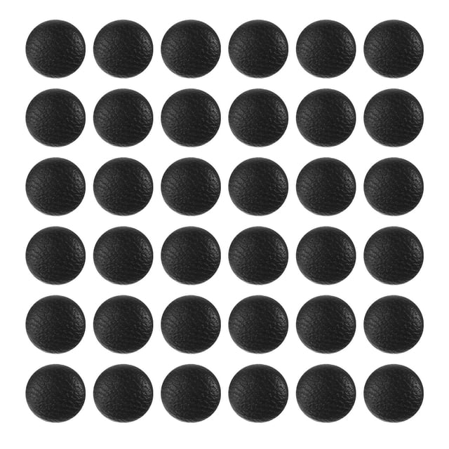 FUTUREORYY 100Pcs Round Clothes Fastener Button Fasteners for Clothing Black