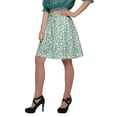 thumbnail image 2 of Moomaya Printed Short Skirts For Women Cotton Pleated Mini Skirt Summer Clothing, 2 of 6