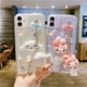 thumbnail image 2 of Sanrio mymelody cadena Cinnamoroll con colgante fundas de teléfono para Samsung S22 Ultr S21 S20 FE A71 A52 5G A53 5G Note 20 Fivean unisex, 2 of 2