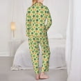 thumbnail image 6 of Wukai Sea Turtle Print Women's Pajama Set - Soft Long Sleeve Sleepwear for Comfort and Style-Medium, 6 of 9