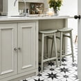 thumbnail image 7 of DEWOO 12''x12'' Peel and Stick Kitchen Backsplash Tiles Floral Cute Contact Paper Vintage Village Country Cottage Wallpaper Farmhouse Renter Friendly Geometry Heat & Water Resistant Kitchen Bedroom, 7 of 7