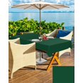 thumbnail image 4 of Sea Green Outdoor Tablecloth with Umbrella Hole and Zipper, Solid Color Table Cover for Rectangle Tables Waterproof Tabletop Collection for Patio, Garden, Picnic, Camping 60 x 102 inch, 4 of 5