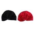thumbnail image 1 of 2 piezas de gorro de dormir transpirable Gorro de dormir hecho para el atención del cabello, 1 of 7