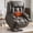 Gray, variant on JULY'S SONG Overstuffed Leather Recliner Chair with Massage and Heat, Power Lift Chairs for Elderly with Cup Holders, Electric Oversized Recliners for Adults with Charge Ports, Brown