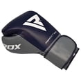 thumbnail image 4 of Guantes de boxeo RDX Boxing Pro Training de piel de vacuno, 14 onzas, 4 of 8